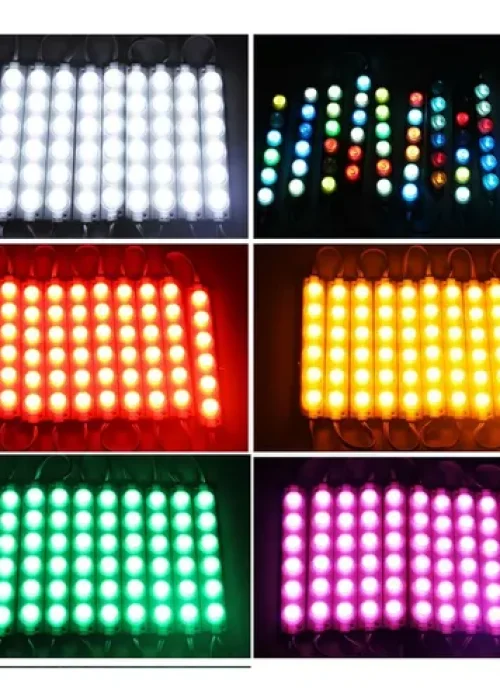 Modulos led 6 Luces 12v & 24v multicolor